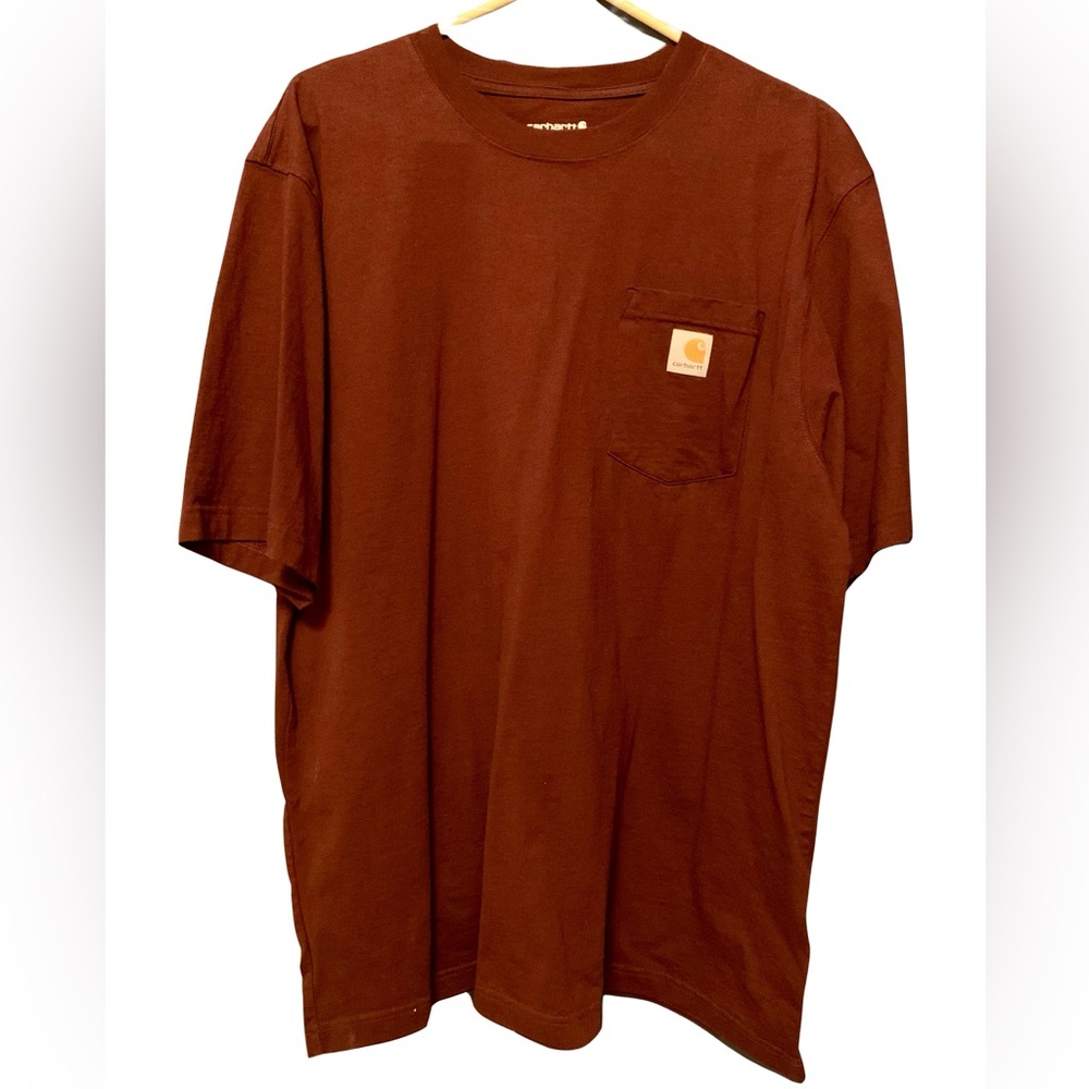 Carhartt Men's XL Chestnut Short Sleeve Tee